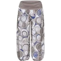 OriginalYou Haremshose Damen Sommerhose luftig & leichte Flatterhose luftig & leicht, leicht transparenter Sommerlook
