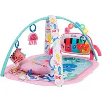 Baby Einstein Spielbogen 4-in-1 Kickin’ Tunes Jellyfish Jamboree Music & Language Discovery Gym, mit Soundeffekt