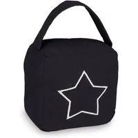 relaxdays Türstopper Sack St (1 St), schwarz