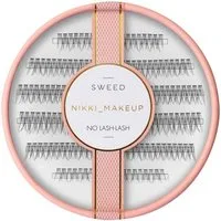 Sweed Bandwimpern Sweed Kunstwimpern Nikki No Lash-Lash, Künstliche, besonders feine, schwarze Wimpern in Cluster-Formation für einen ultimativ, natürlichen Effekt., 1 tlg.