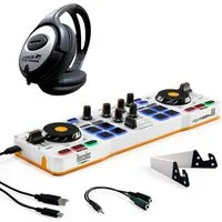 HERCULES DJ Controller Hercules DJ Control Mix Controller mit Kopfhörer