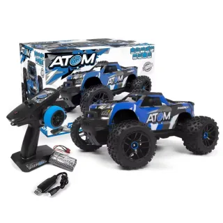HPI Maverick ATOM 150500 RTR 1/18 2.4G 4WD RC Car Monster Off-Road Truck LED Light Metal Gear Differentials Electric Rem