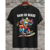RMK T-Shirt Herren kurzarm Shirt Basic Rundhals Ausschnitt Skater aus Baumwolle