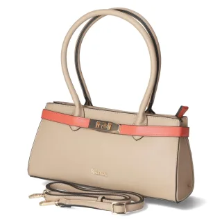 Kaerlek Schultertasche - Gr.  - Beige - Synthetik