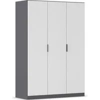 rauch Kleiderschrank Drehtürenschrank Schrank Garderobe Ankleide Schlafzimmer LAGOA (3 verschiedene Ausstattungen BASIC/CLASSIC/PREMIUM (inkl. SOFT-CLOSE) moderne Kantengriffe aus Metall, optional mit Aufsatz MADE IN GERMANY