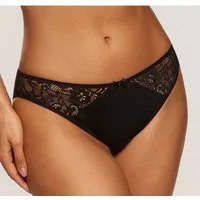 Nuance by Lascana Slip aus weichem Microtouch-Material mit Spitzeneinsätzen, Basic