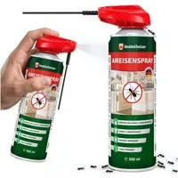 Veddelholzer Insektenspray 500 ml Ameisenspray Effektives Ameisenspray mit Sofortwirkung, gegen Ameisen im Haus, Garten & auf der Terrasse