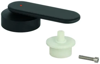 Grohe Griff rot 48016 velvet black , 48016KS0 48016KS0