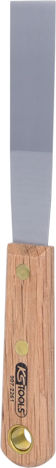 KS Tools Edelstahl-Spachtel, mit Holzgriff - 907.2261