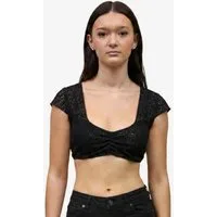 Ramona Lippert Dirndlbluse Wanda schwarz