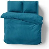 One Home Bettwäsche Damast, Mikrofaser, gestreift und elegant, 3 teilig Doppelbett
