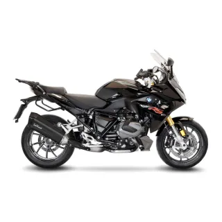 Sportauspuff LeoVince LV-12 Edelstahl BLACK Edition BMW R 1250 R/RS Bj.2019-2023 EURO4/EURO5 e-geprüft