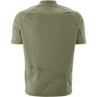 Gonso Radtrikot SITIVO Jersey Blue M Herren Fahrradtrikot mit Rückentasche, Half-Zip Trikot, Loose Fit