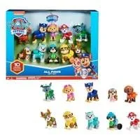 PAW Patrol - Action Pack Pups Geschenkset, Spielfigur 10 Hundefiguren