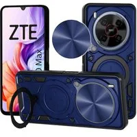 betterfon Handyhülle für ZTE Blade Hülle mit Slide Kameraschutz Ringhalter, Outdoorhülle mit Smartstand, Silikonkern & präziser Passform