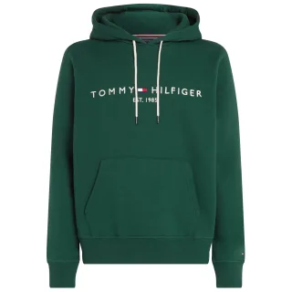 Tommy Hilfiger Logo Hoodie Grun