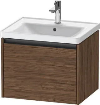 Duravit Ketho.2 Waschtischunterbau wandhängend Nussbaum dunkel Matt 584x455x440 mm - K25081021210000 K25081021210000