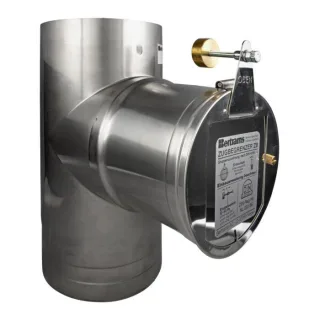 Bertrams Zugbegrenzer 16ZBT-VA110 Ø 110 mm, in T-Stück