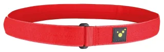 Ersatz-Untergürtel passend zu RED Koppel | tee-uu | INNER Untergürtel | rot | Größe S-XXL | hochwertiger Klett-Flausch |  inkl. Reißverschlussfach S (70-90 cm)