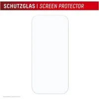 Displex Displayschutzglas Real Glass Screen Protection für Apple iPhone 16 Pro, Displayschutzfolie, Schutzfolie, Bildschirmschutz, kratz- & stoßfest