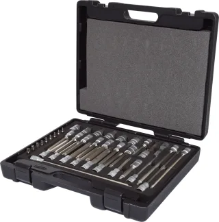 KS Tools 1/4"+1/2" KFZ-Bit-Stecknuss-Satz, 38-tlg - 911.4500