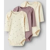 Name It Body NBFBODY 3P LS HEART NOOS (Packung, 3-tlg)