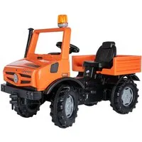 rolly toys® Tretfahrzeug rollyUnimog Service, inkl. rollyFlashlight