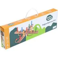 Ringwurfspiel aus Holz mit 9 Stäben