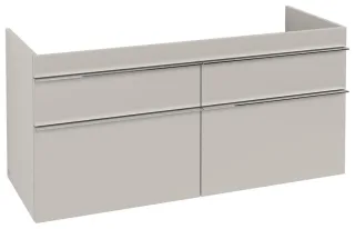 Villeroy & Boch Waschtischunterschrank Venticello 1253x590x502mm 4 Ausz. Waschtisch mittig Cashmere A93001VN