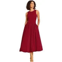 Love & Roses Midikleid Love & Roses 2-in-1-Midikleid Ballonkleid (1-tlg)