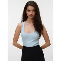Vero Moda Tanktop VMNANA LACE TANK TOP JRS NOOS Baumwollmischung