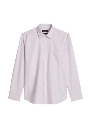 Marc OPolo Casual - Oxford-Hemd regular Bright Purple - Gr. - XL