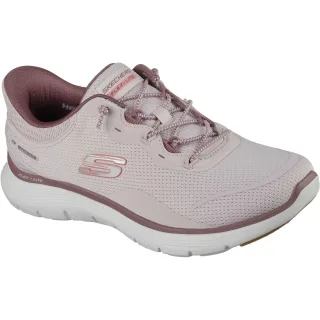 Skechers Flex Appeal 5.0 Easy Breezy Textil Damen Sneakers In Hellmaulbeere
