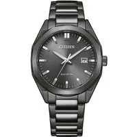 Citizen Solaruhr BM7625-80H, Armbanduhr, Damenuhr, Herrenuhr, Edelstahlarmband, analog, Big Date