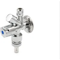 Stabilo Sanitär Auslaufventil Kombi-Eckventil 3/8" AG Anschluss x 3/4" AG Abgang mit Rundgriff