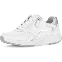 rollingsoft Keilsneaker, Freizeitschuh, Halbschuh, Schnürschuh mit Kontrastbesätzen