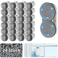 Grenintol Fensterputzroboter Fensterputzroboter Ersatztücher Gilt nur für die Modelle w1/w1p, (24-St)