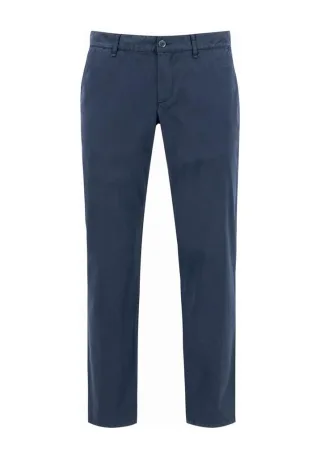 alberto jeans - Chino Lou - Gabardine blau - Gr. - 34