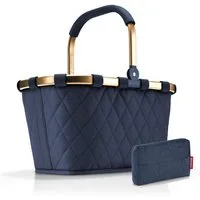 REISENTHEL® Einkaufskorb, Set aus Carrybag & Pocketcase: Stilvolle Eleganz & Organisation