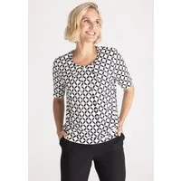 FRANK WALDER Blusenshirt mit feiner Falte