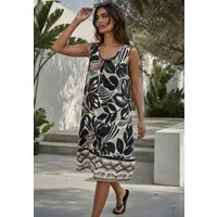 Andijamo-Fashion Sommerkleid AVANTGARDE Exklusiv Print