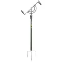Delphin.sk Rutenhalter Delphin Rutenhalter FlexiStick Teleskop Stabil 50-70cm Pendel Erdspeer, (Teleskopierbar)