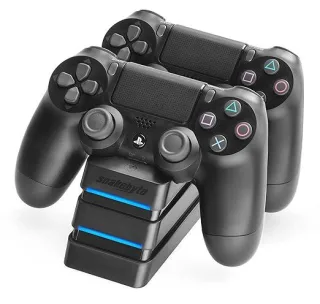 Snakebyte Twin Charge Ladestation für PS4 schwarz