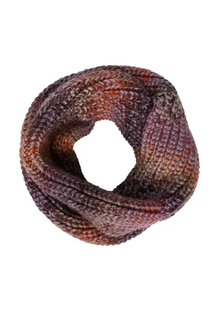 s.Oliver - Snood lila/mehrfarbig - Gr. - ONESIZE