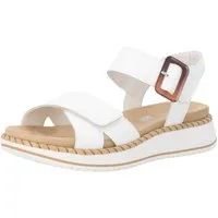 Remonte Keilsandalette Sommerschuh, Sandalette mit zwei praktischen Klettverschlüssen
