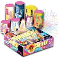 PYROHELD Geburtstagskerze Jugendfeuerwerk Set mit v. T. Silvesterartikeln - Silvester (Set, Set)