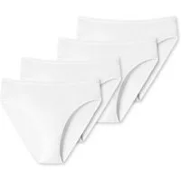 Schiesser Slip Organic Cotton Tai Slip, nachhaltig, flache Abschlüsse, Organic Cotton im 4er Pack
