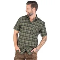 Orbis Textil GmbH & Co. KG Trachtenhemd Trachtenhemd - VOLKER - trachtengrün