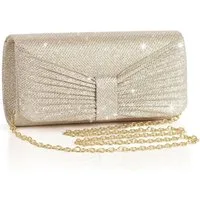 Zaewry Abendtasche Damen-Abendtasche, Handtasche für Hochzeit und Party, glänzende Abendtasche, Damen-Umhängetasche mit Kette