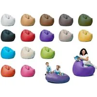 sunnypillow Sitzsack mit Styropor Füllung Outdoor & Indoor für Kinder und Erwachsene